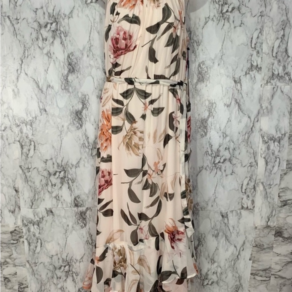 Calvin Klein flower Floral Print Dress Size 10 sleeveless NWT new with tags